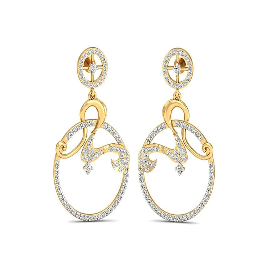 Diamond Spark Earrings