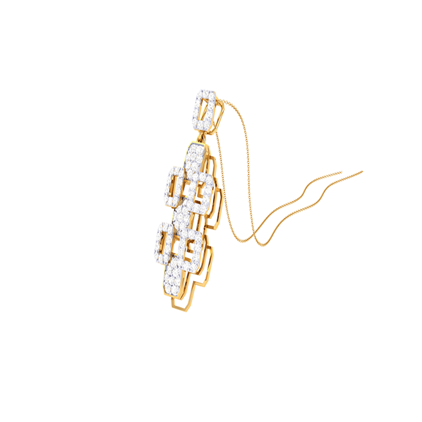 Diamond Radiance Flow Pendant
