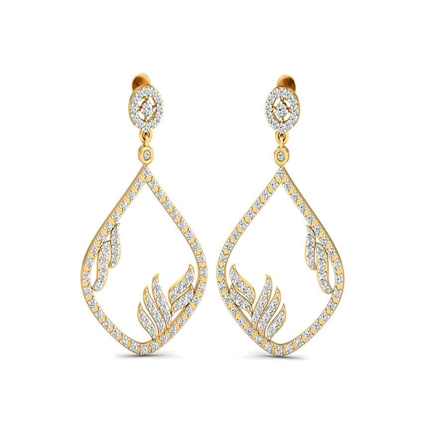 Diamond Whispering Glow Earrings