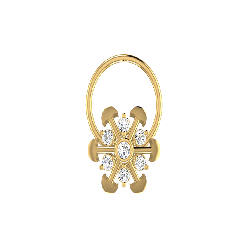 Serene Glow Diamond Nosepins