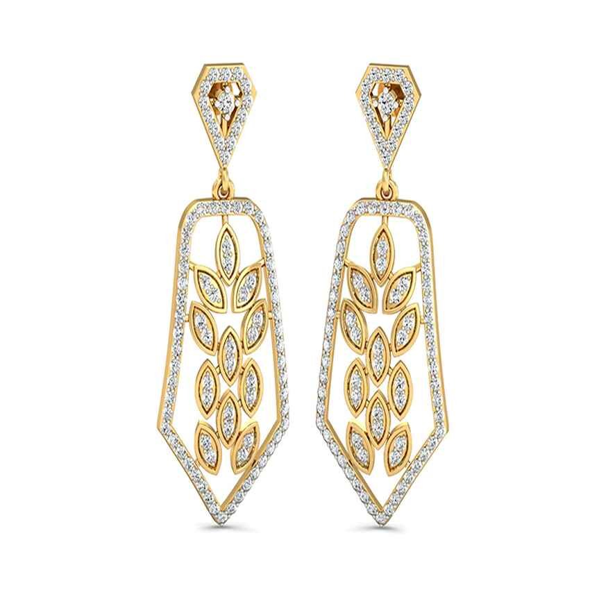 Diamond Infinite Spark Earrings