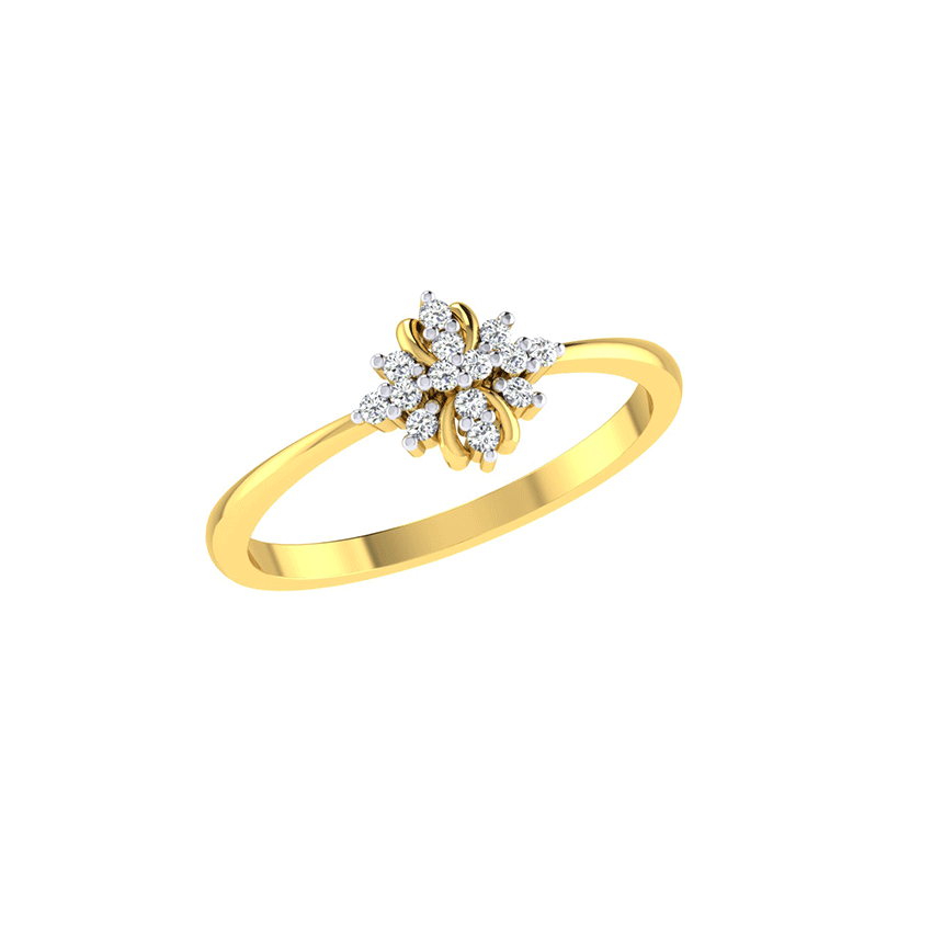 Glowpetal Diamond Ring
