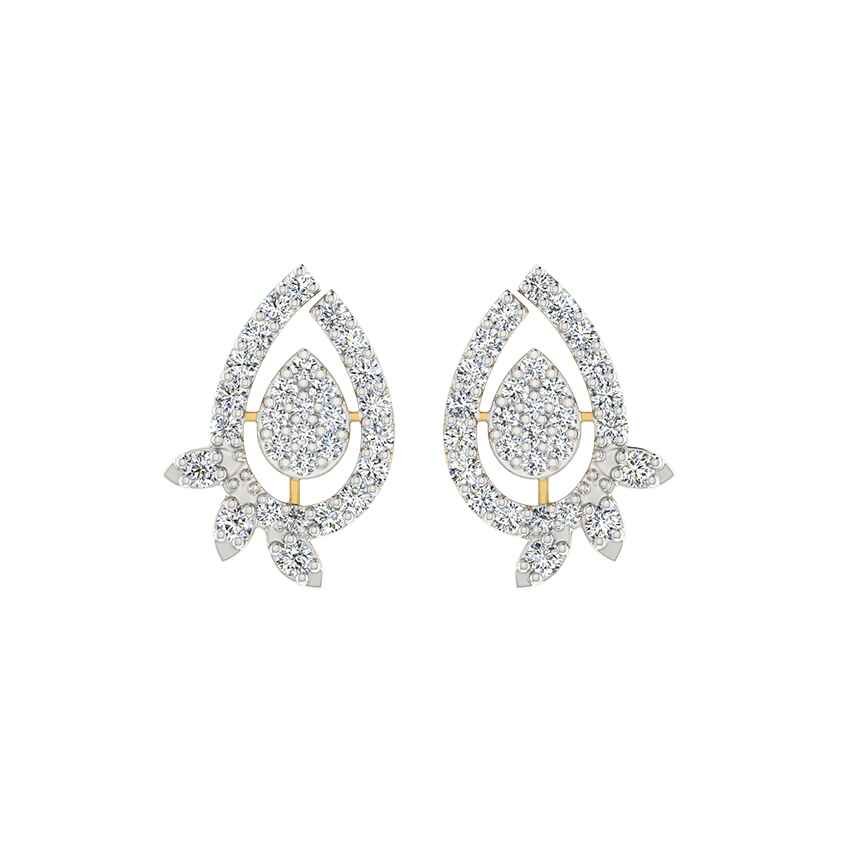 Sunlit Dazzle Diamond Earrings