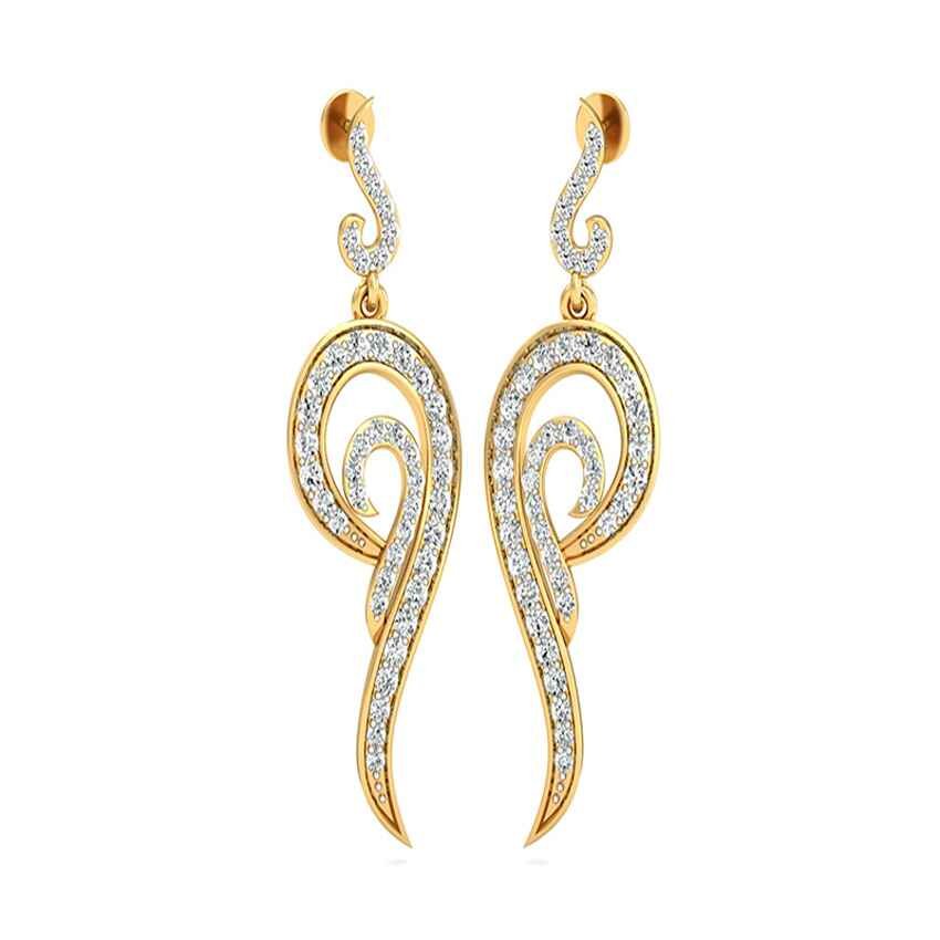 Diamond Endless Shine Earrings