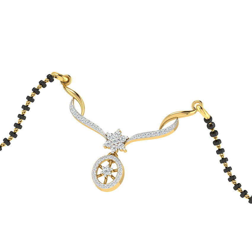 Cultural Bloom Tanmanya Diamond Pendant