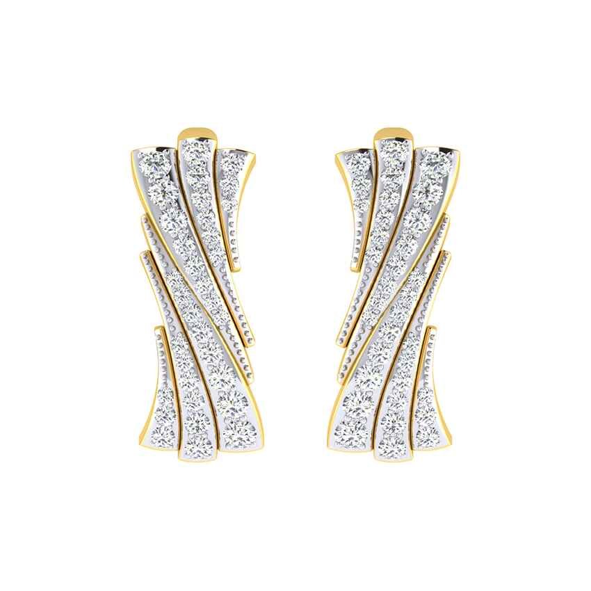 Unbroken Spark Diamond Earrings Bali