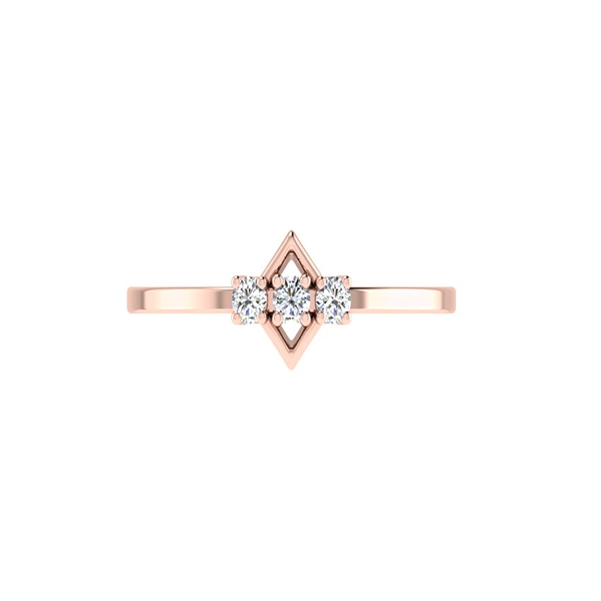 Serene Touch Diamond Ring