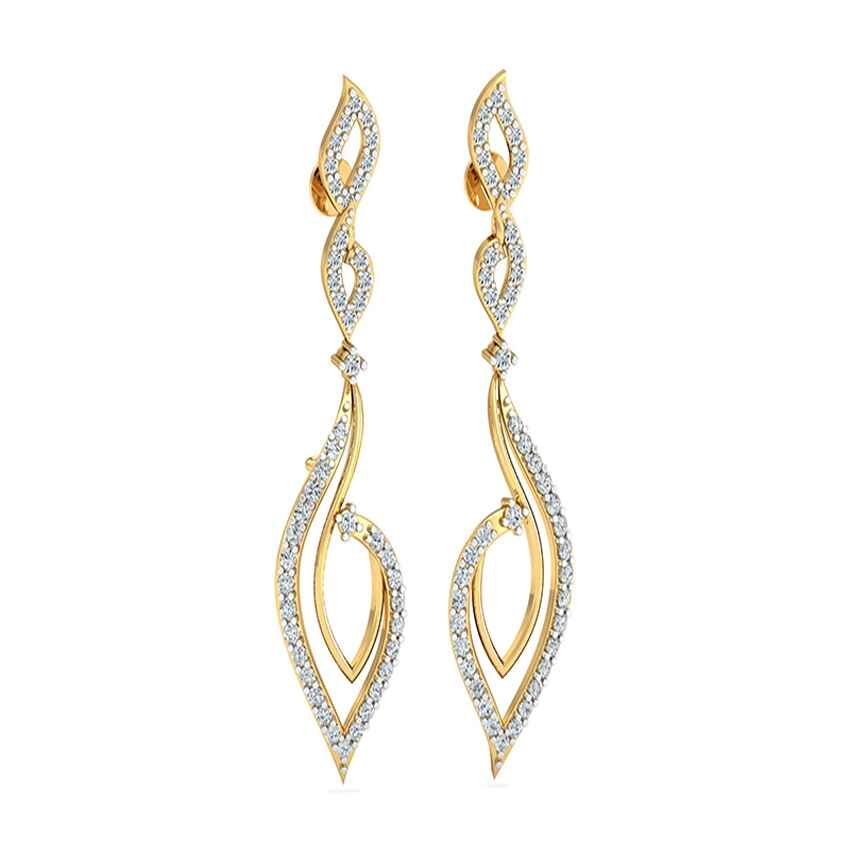 Diamond Heavenly Drop Earrings