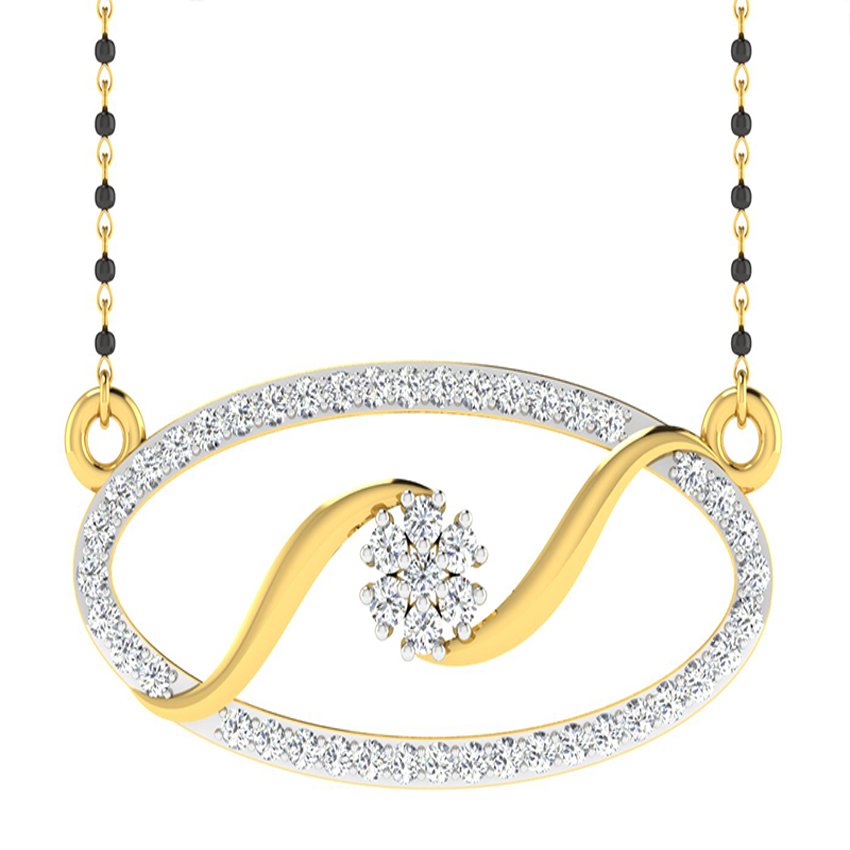 Shine Union Diamond Mangalsutra Set