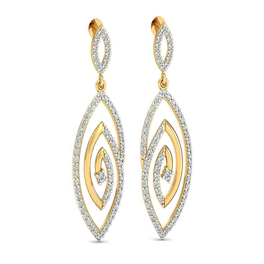 Diamond Cascade Luxe Earrings