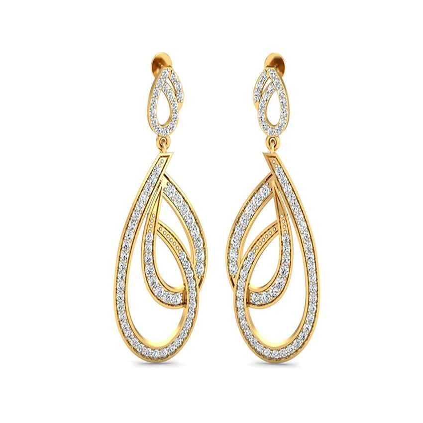 Diamond Whispering Earrings