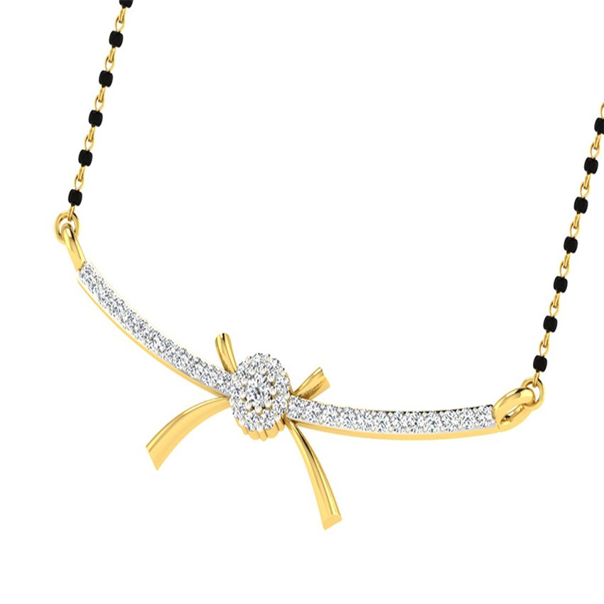 Sunshine Glow Diamond Mangalsutra