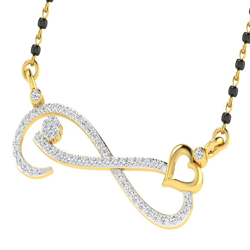 Gleaming Horizon Diamond Mangalsutra