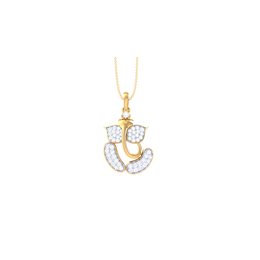 Riddhipati Prosperity Diamond Pendant