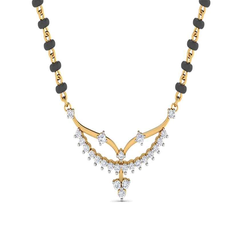 Endless Glow Diamond Mangalsutra Set
