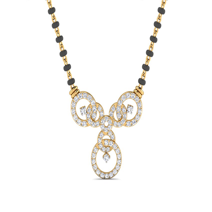 Diamond Voyage Mangalsutra Pendant