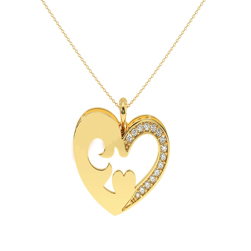 Loving Glow Diamond Love Pendant