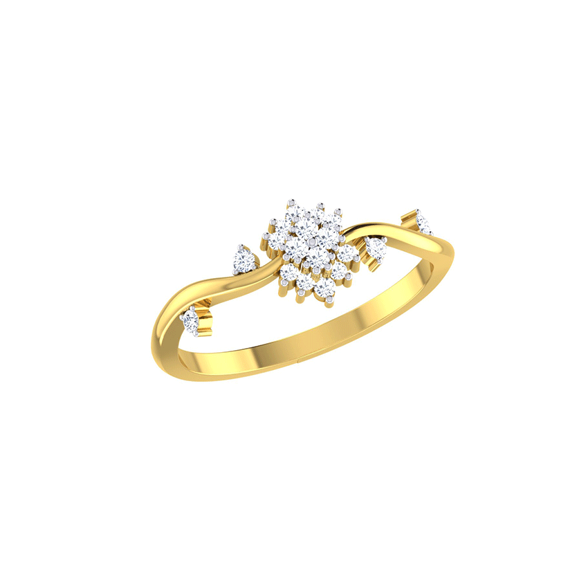 Glarine Diamond Ring