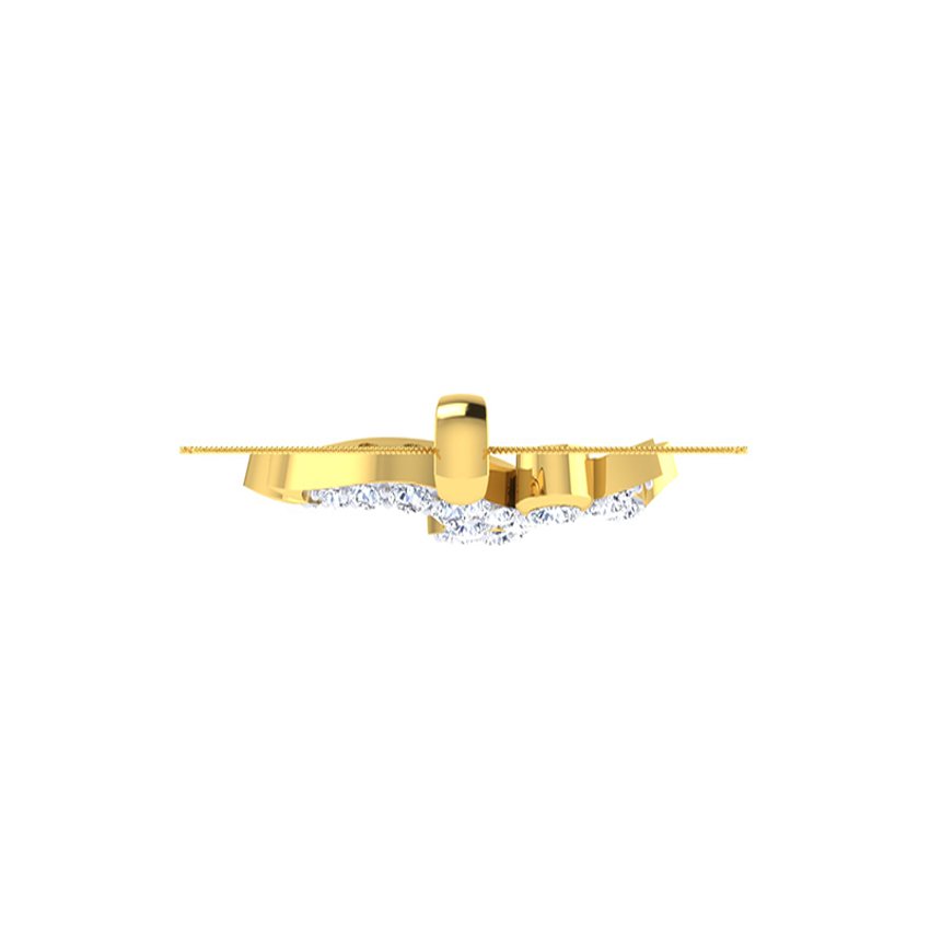 Diamond Om Shakti Pendant
