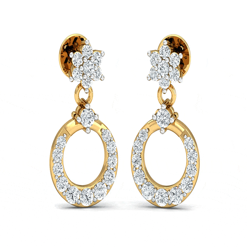 Subtle Spark Diamond Earrings