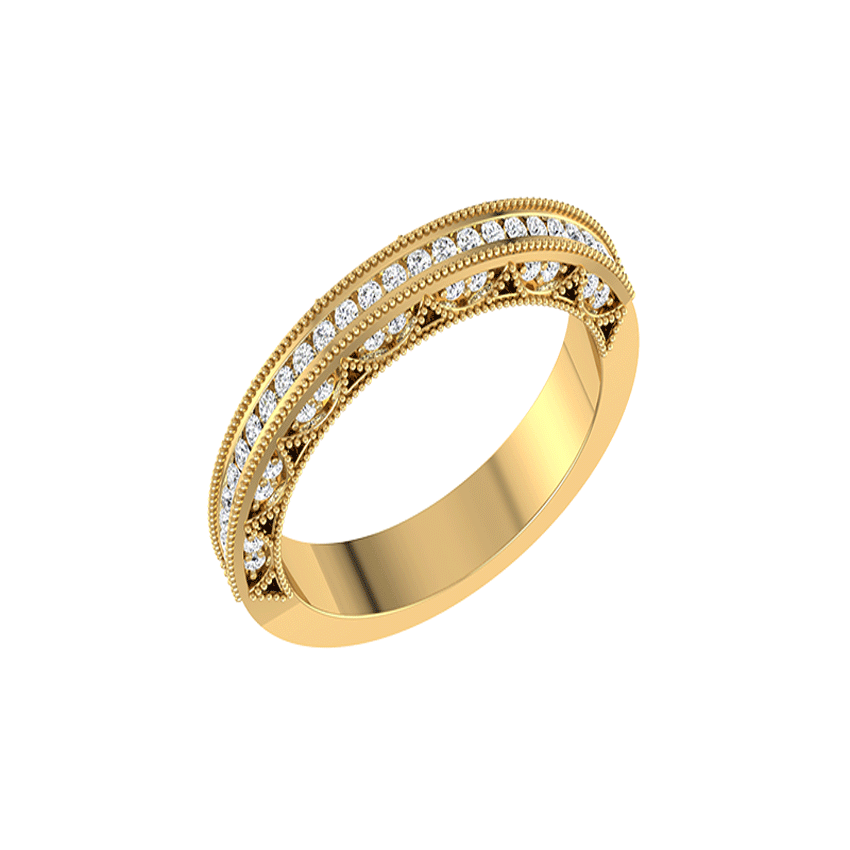 Enduring Sparkle Diamond Band Ring