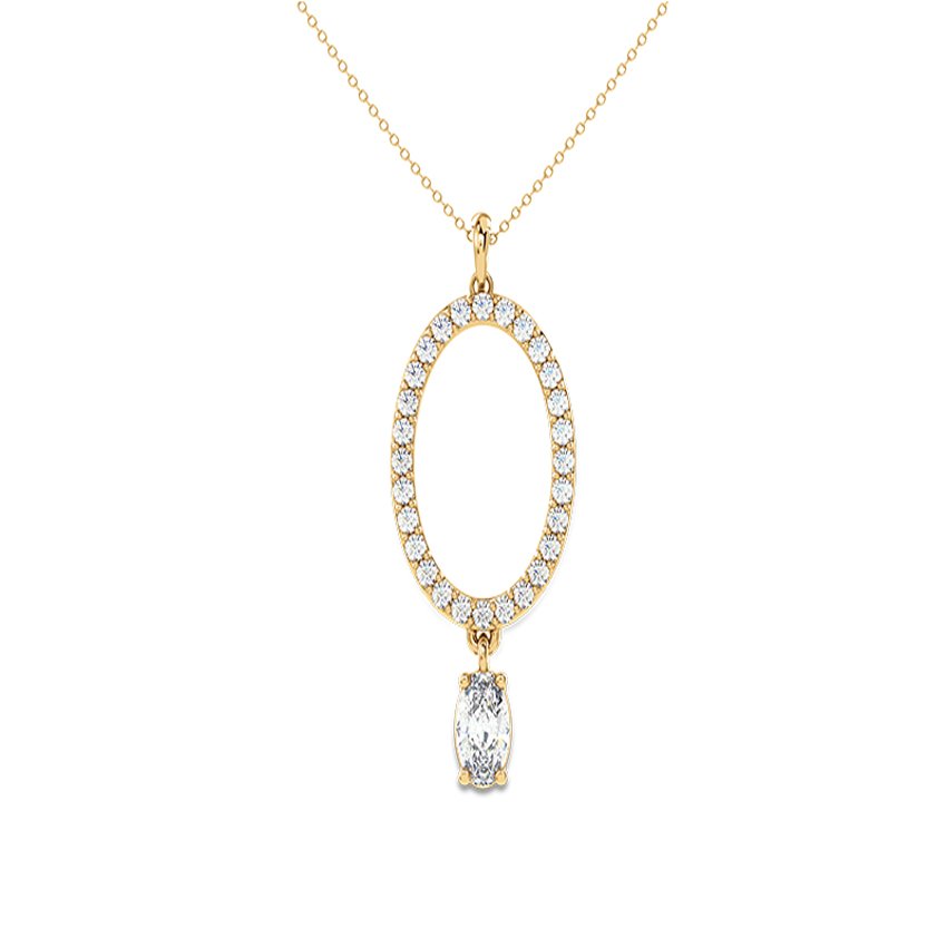 Lush Sparkle Diamond Pendant
