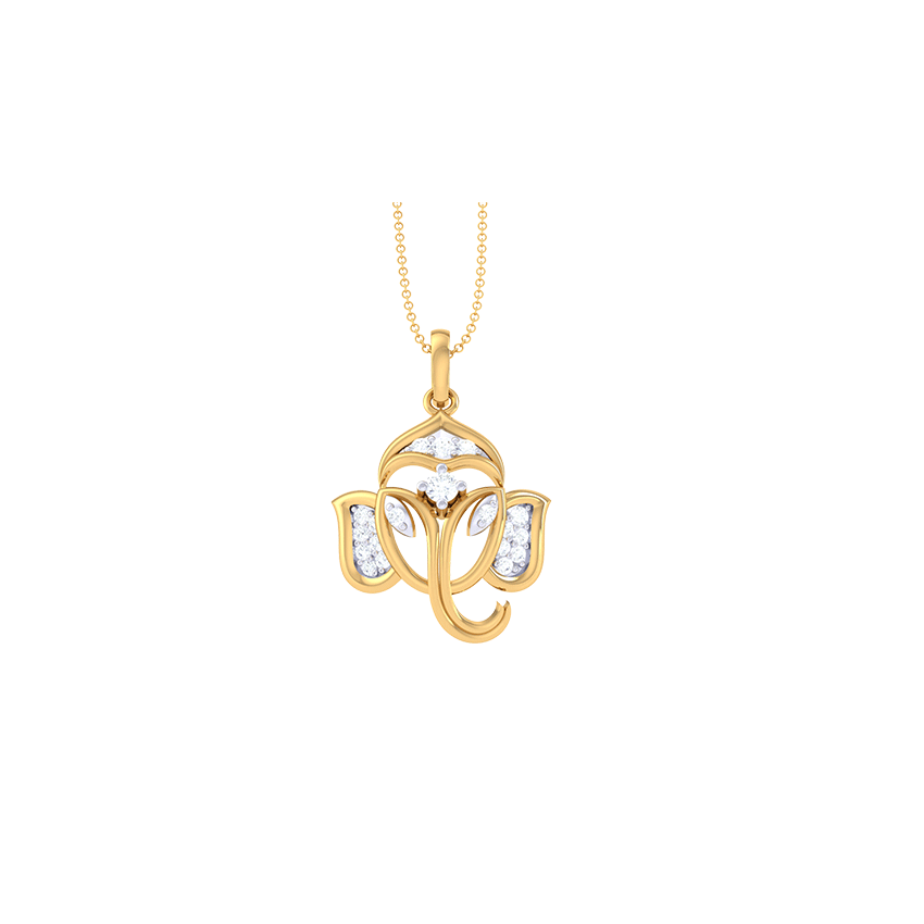 Tvarita Sparkle Diamond Pendant