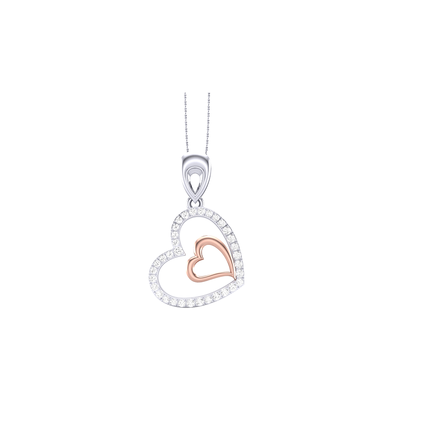 Glimmer Thread Diamond Pendant