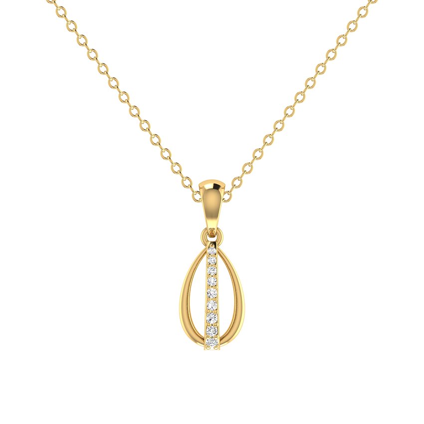 Chic Light Diamond Pendant
