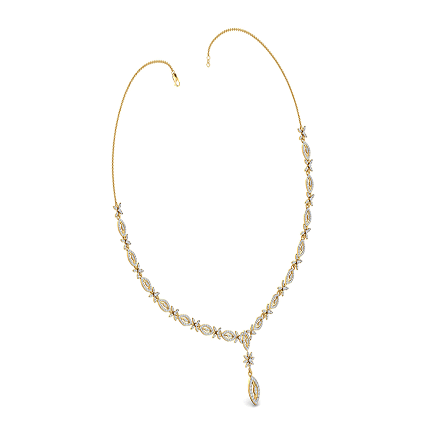 Nature’s Charm Diamond Necklace Set