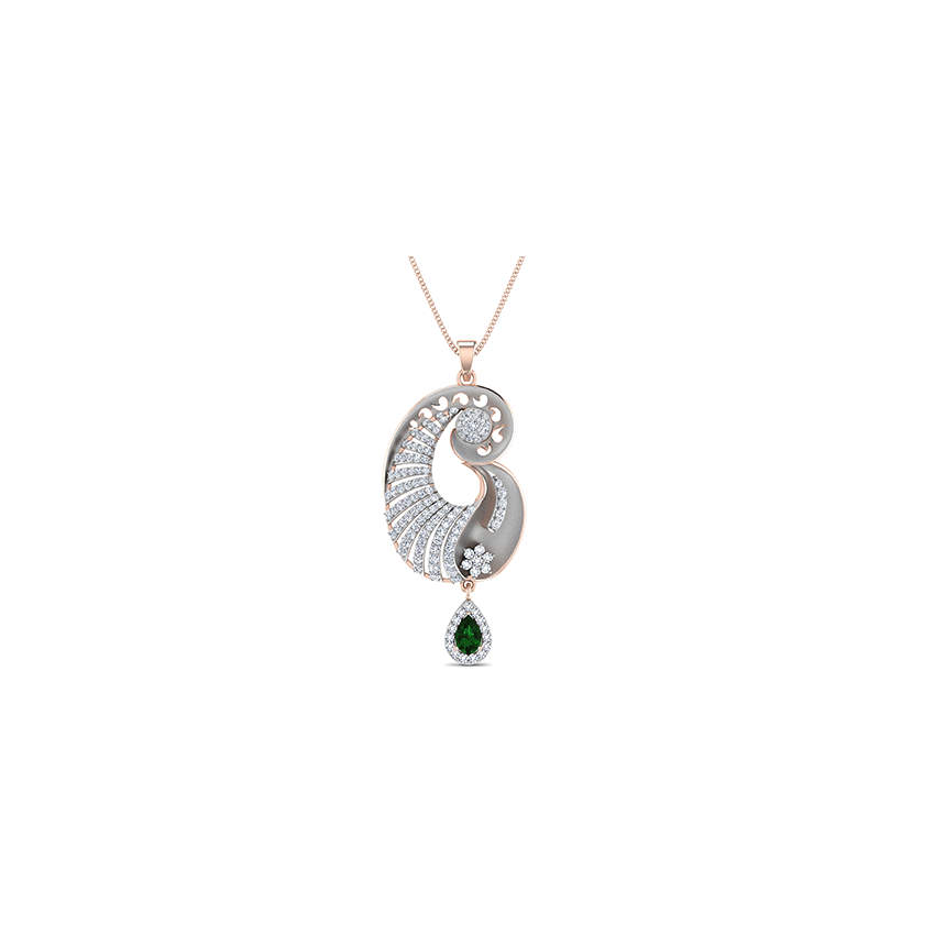 Starlit Glow Diamond Pendant