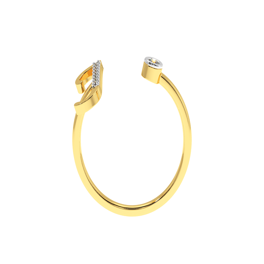 JewelGlow Diamond J Ring