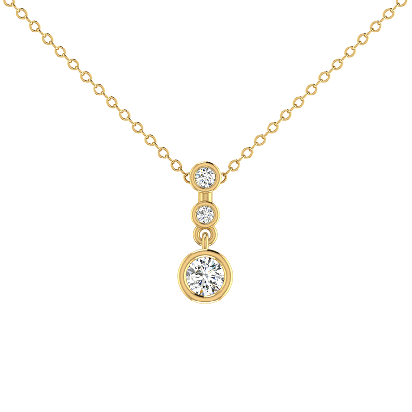 Ivory Twilight Diamond Pendant