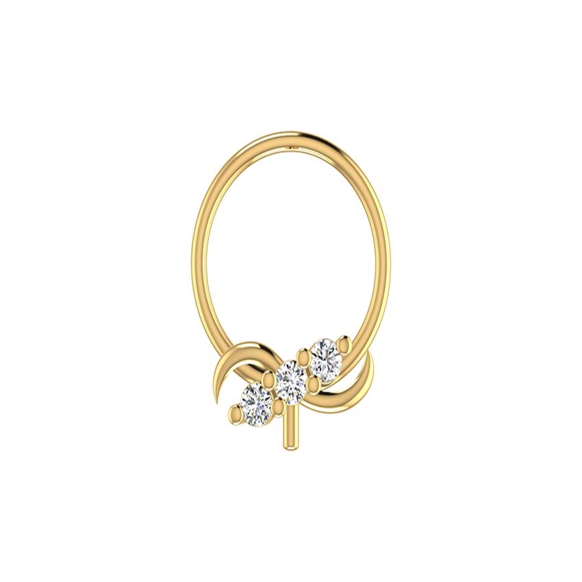 Diamond Crystal Flow Nosepin