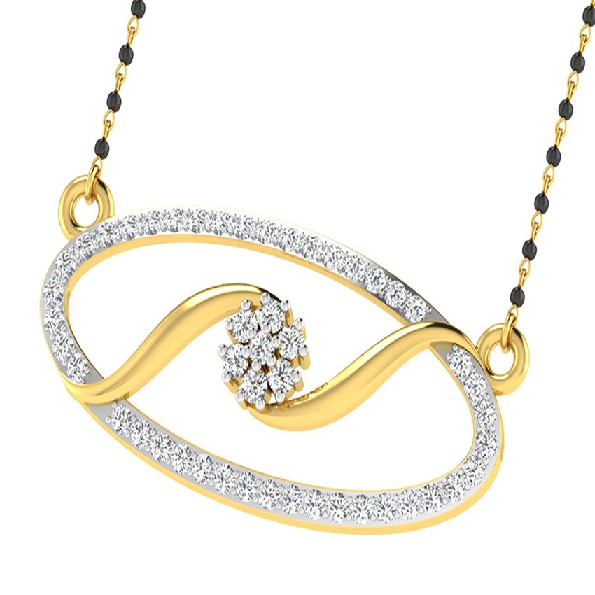 Blissful Union Diamond Mangalsutra