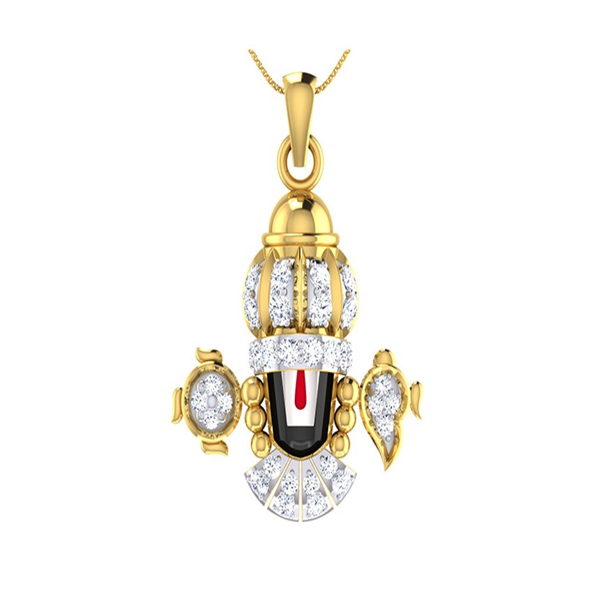 Shree Balaji Diamond Pendant