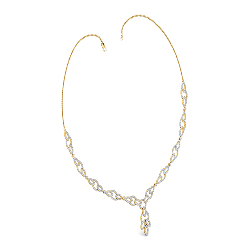 Enchanted Garden Diamond Necklace Set