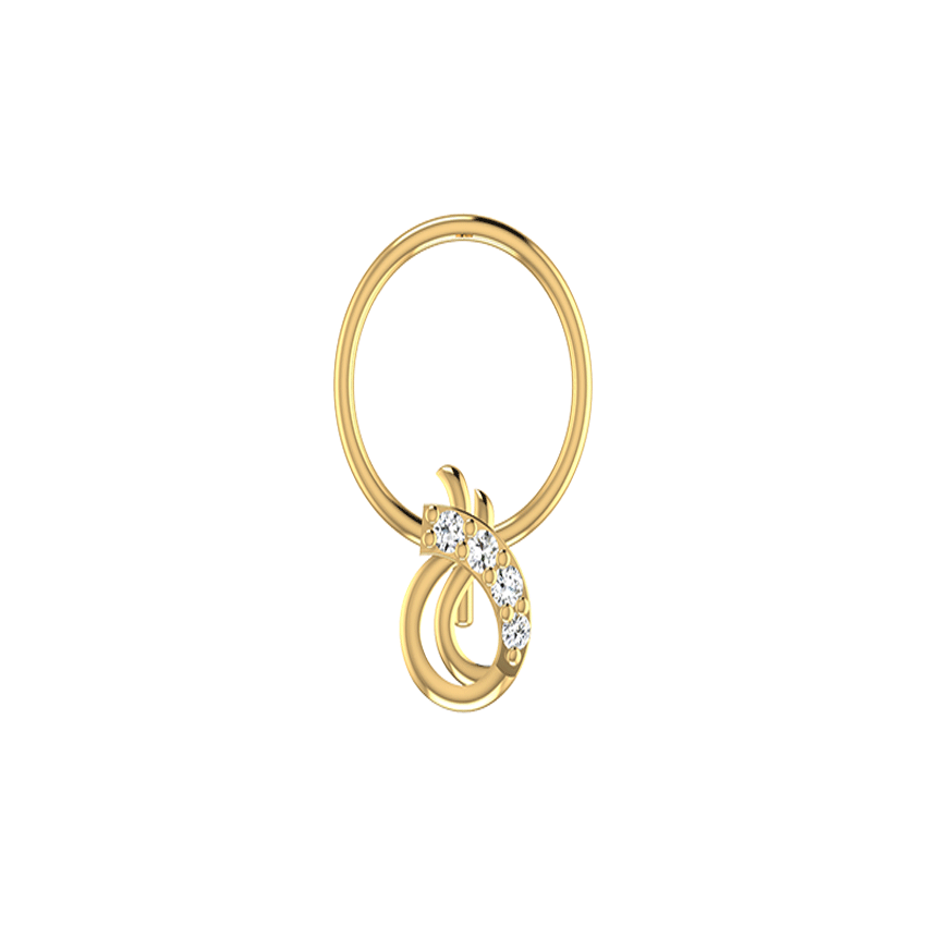 Diamond Grace Touch Nosepin