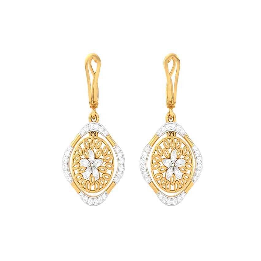 Diamond Horizon Earrings