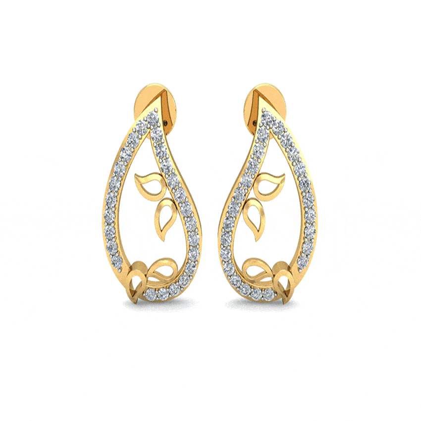 Vivid Diamond Earrings