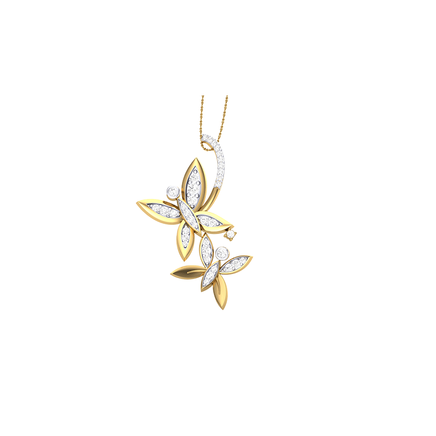 Moonstone Glow Diamond Pendant