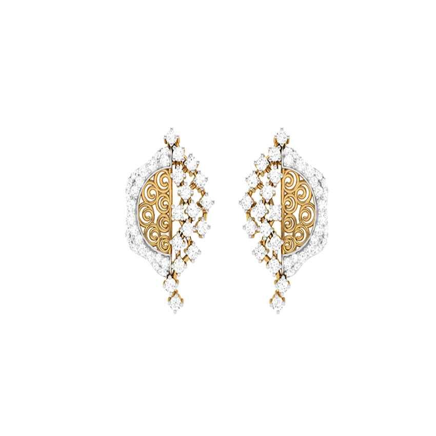 Diamond Midnight Glow Earrings