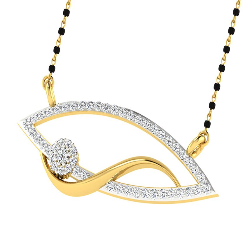 Whispering Winds Diamond Mangalsutra