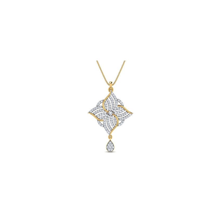 Velvet Radiance Diamond Pendant