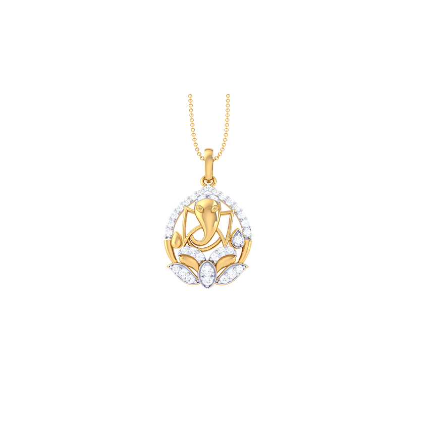 Rishikesh Wisdom Diamond Pendant