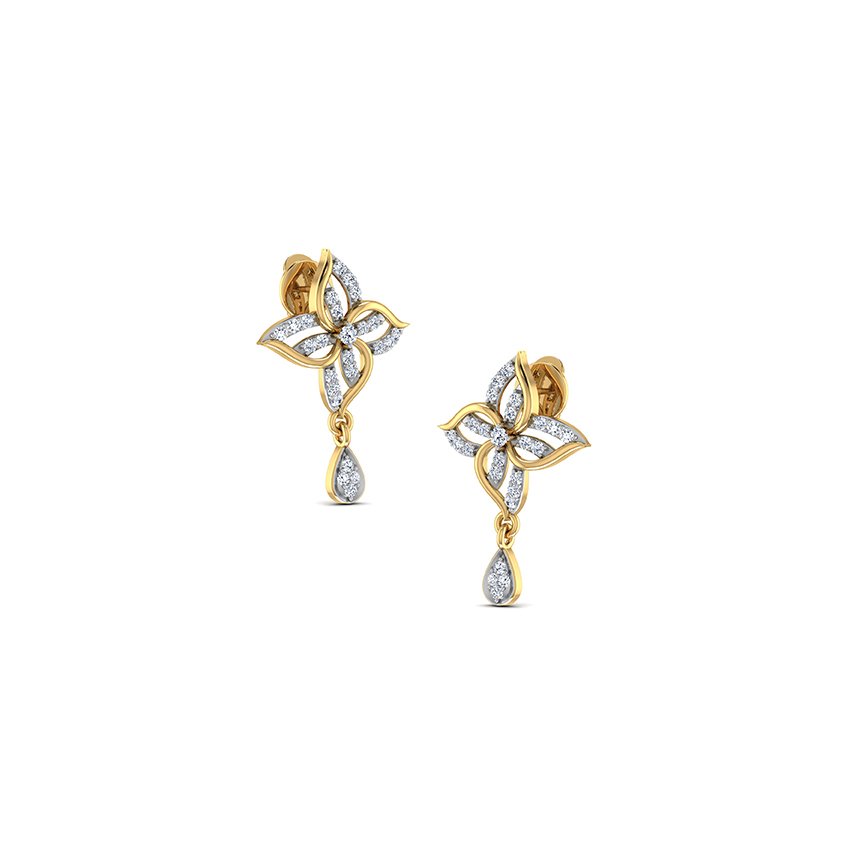 Glistening Dawn Diamond Earrings