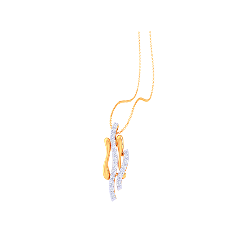 Diamond Serene Horizon Pendant