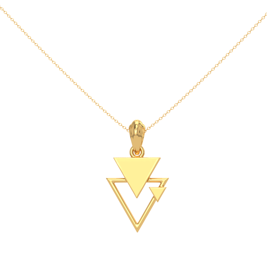 Horizon Silk Gold Pendant