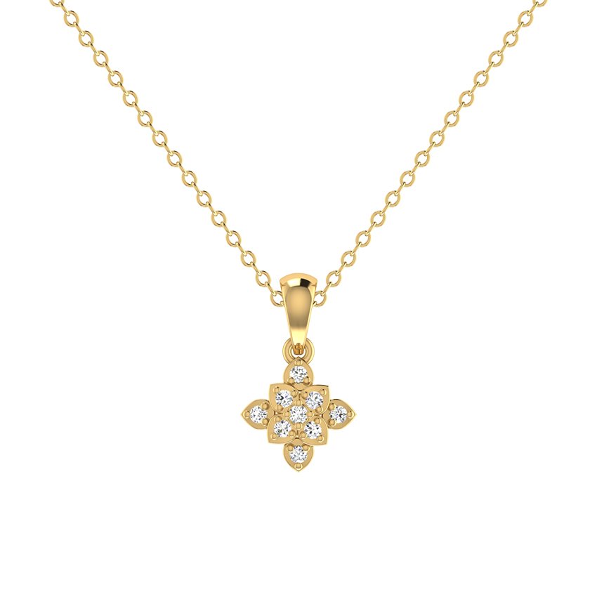 Spark Arch Diamond Pendant