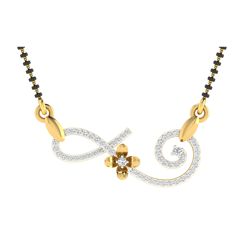 Bridal Aura Tanmanya Diamond Pendant
